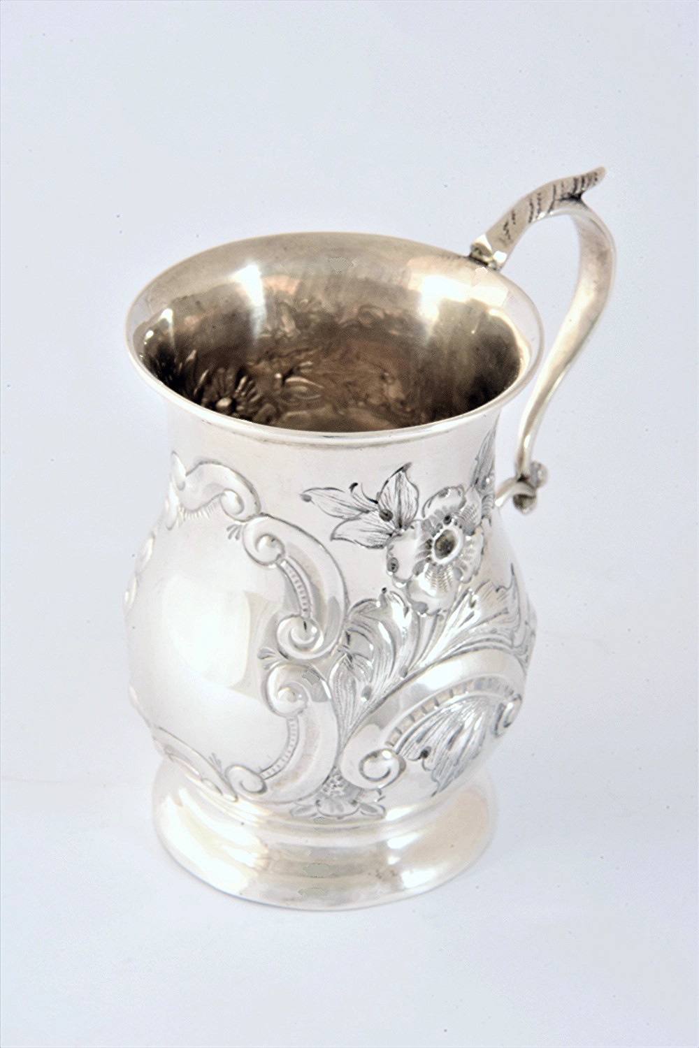 Antique Silver Christening Tankard – Chester 1898