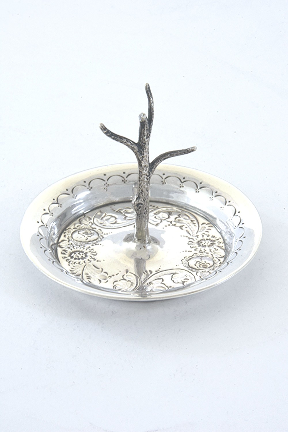 Edwardian Silver Ring Tree – Chester 1908