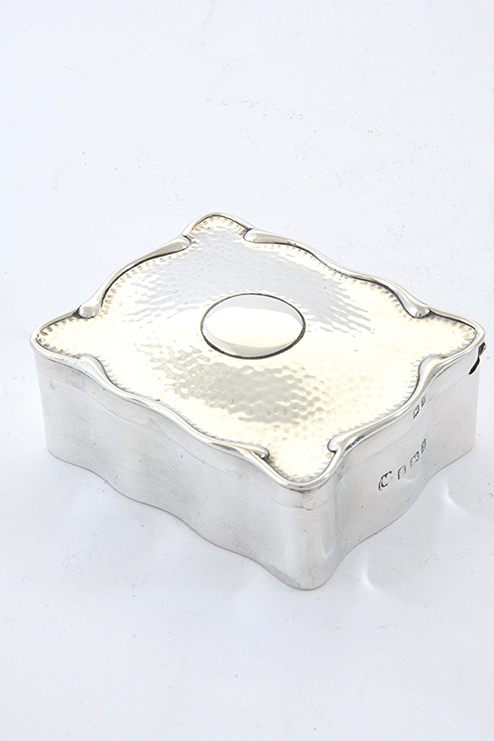 Edwardian Silver Trinket Box 1907