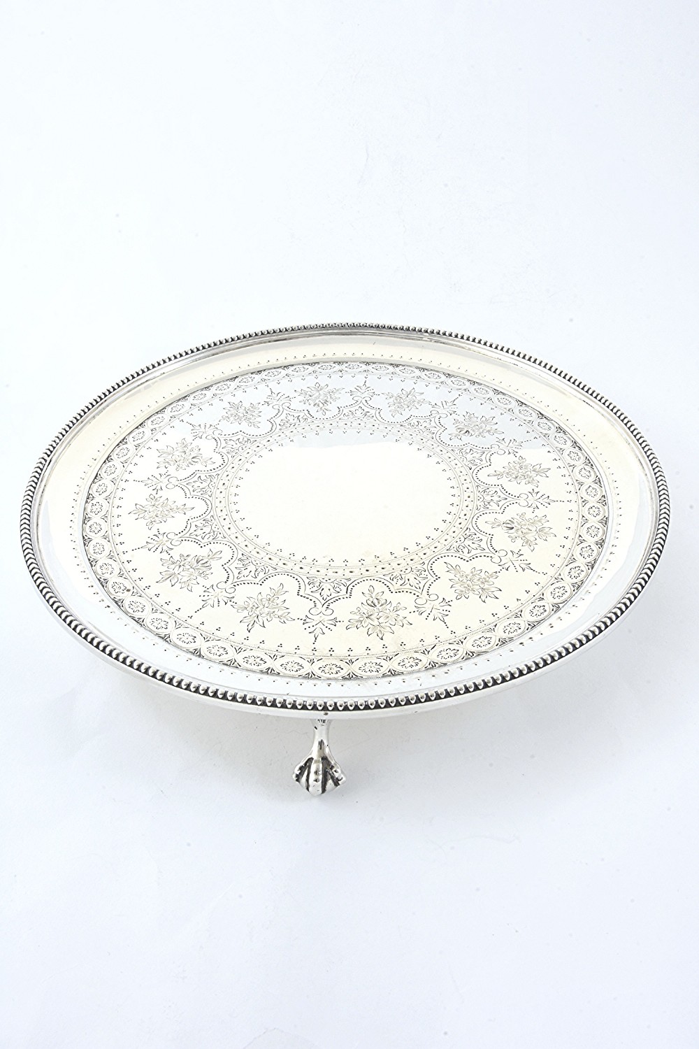 Victorian Silver Salver 1879