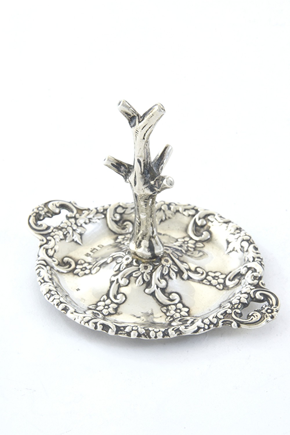 Edwardian Silver Ring Tree 1902