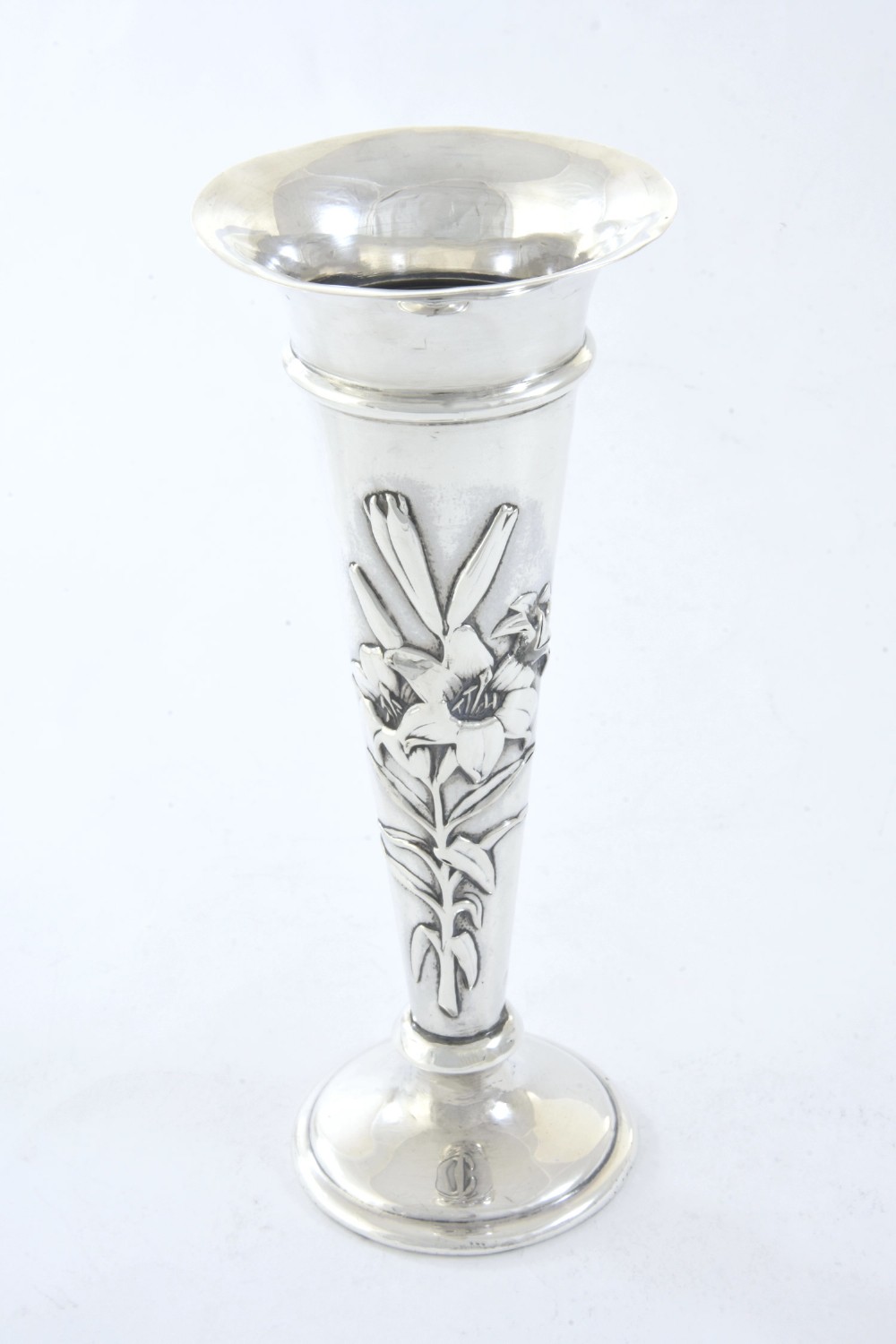 Art Nouveau Silver Vase 1906