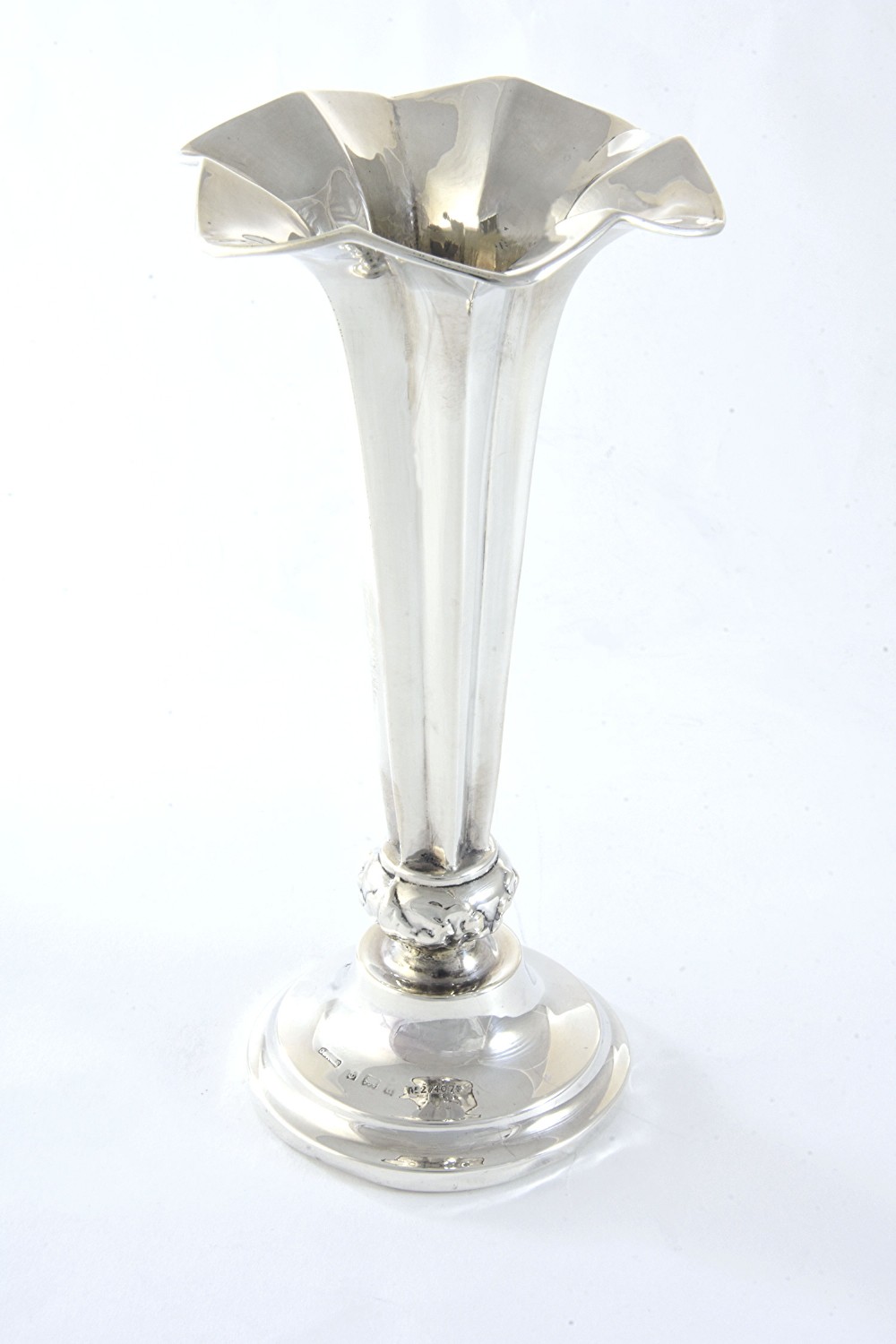 Victorian Silver Posy Vase 1900
