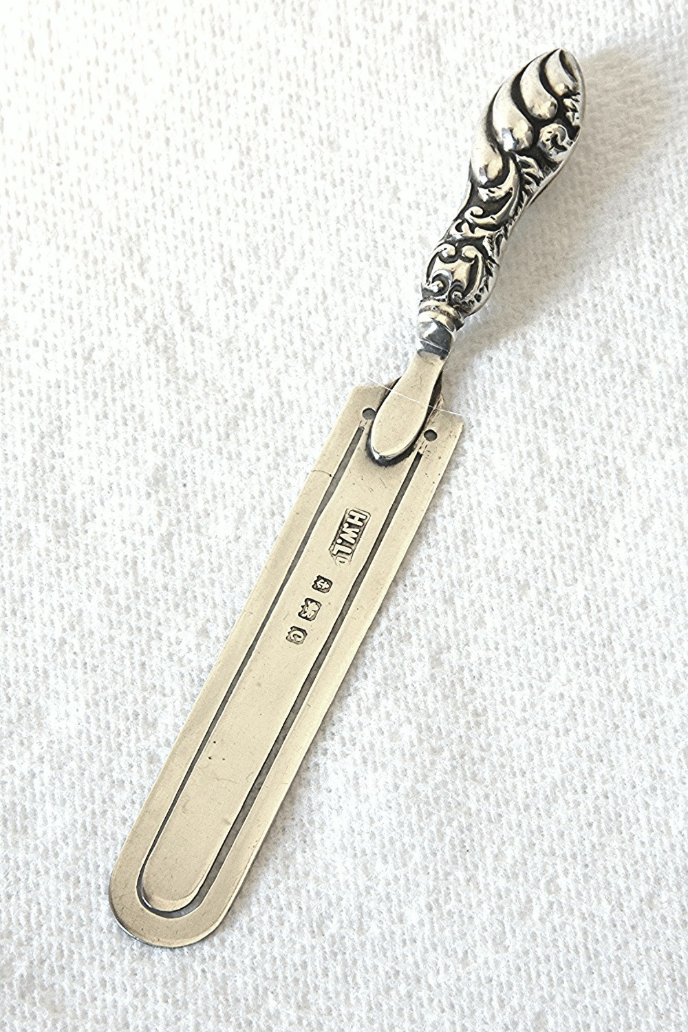 Edwardian Silver Bookmark 1902