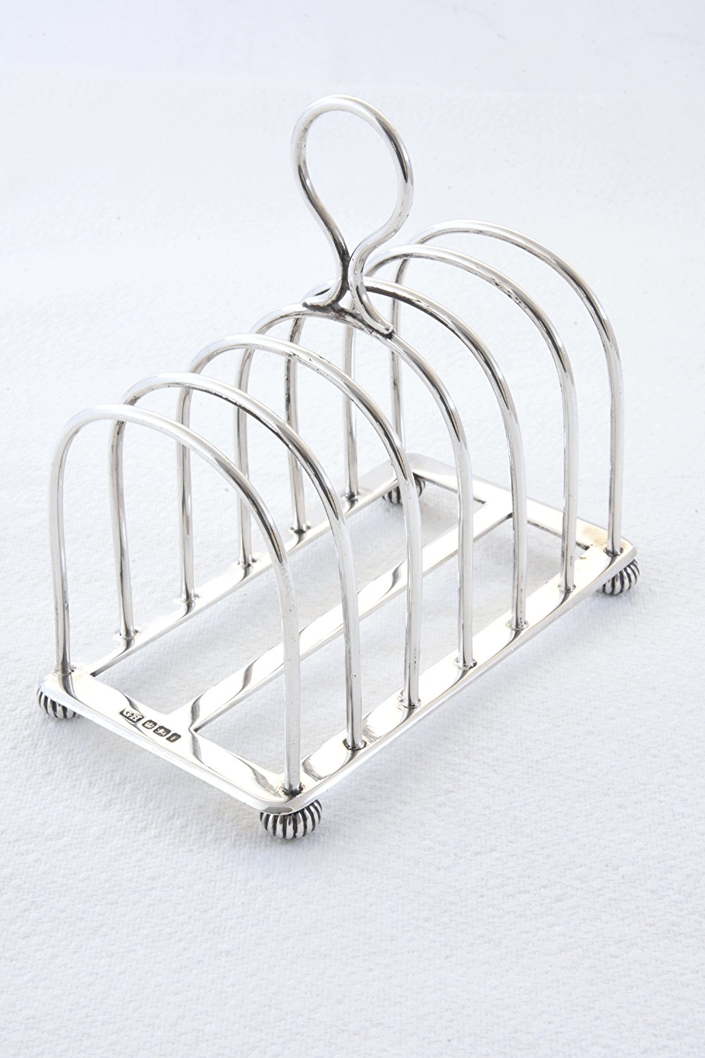 Victorian Silver Toast Rack (6 Slice) 1898
