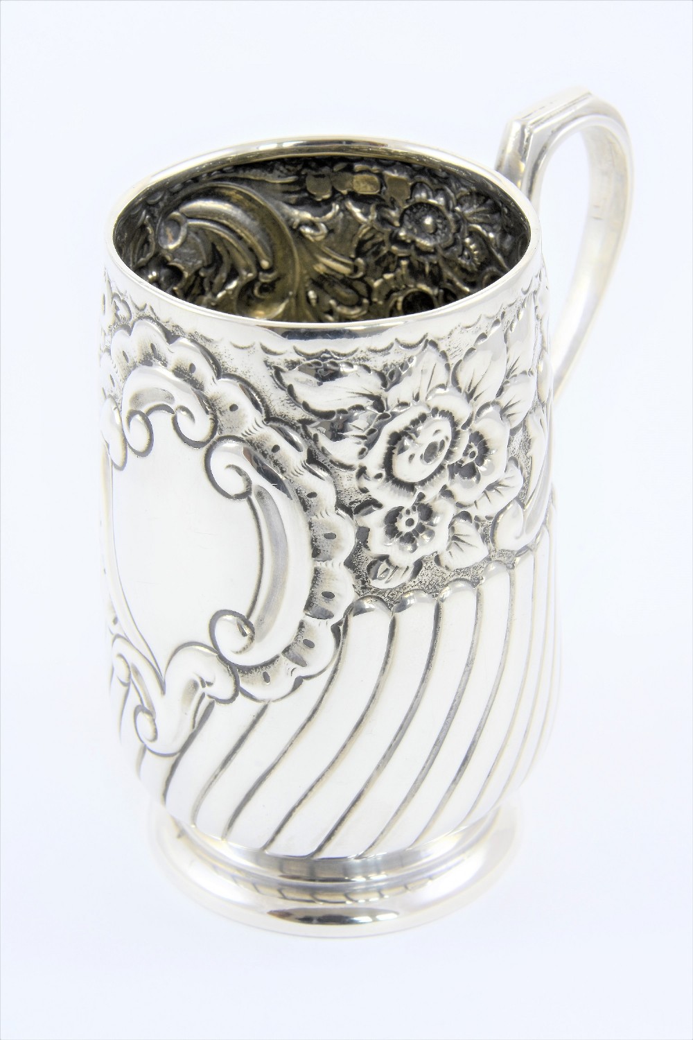 Edwardian Silver Christening Tankard – Chester 1901