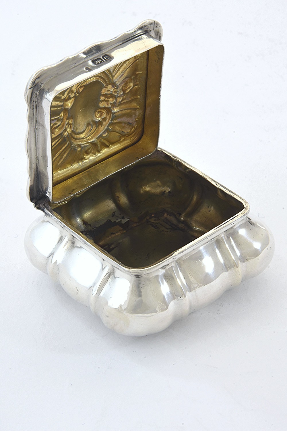 Edwardian Silver Trinket Box 1902