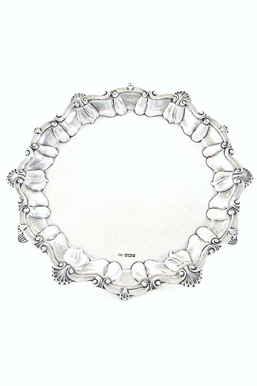 Edwardian Silver Salver 1909