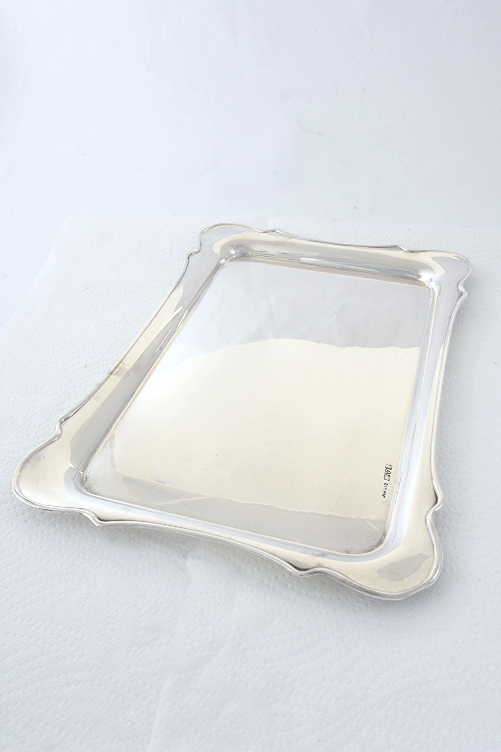 Antique Silver Dressing Table Tray – Chester 1912