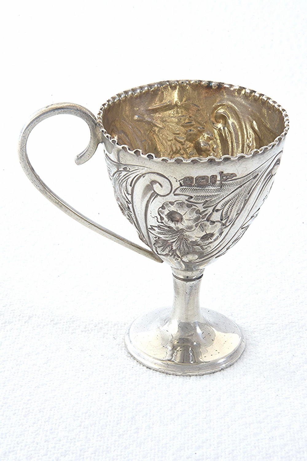 Edwardian Silver Egg Cup 1901