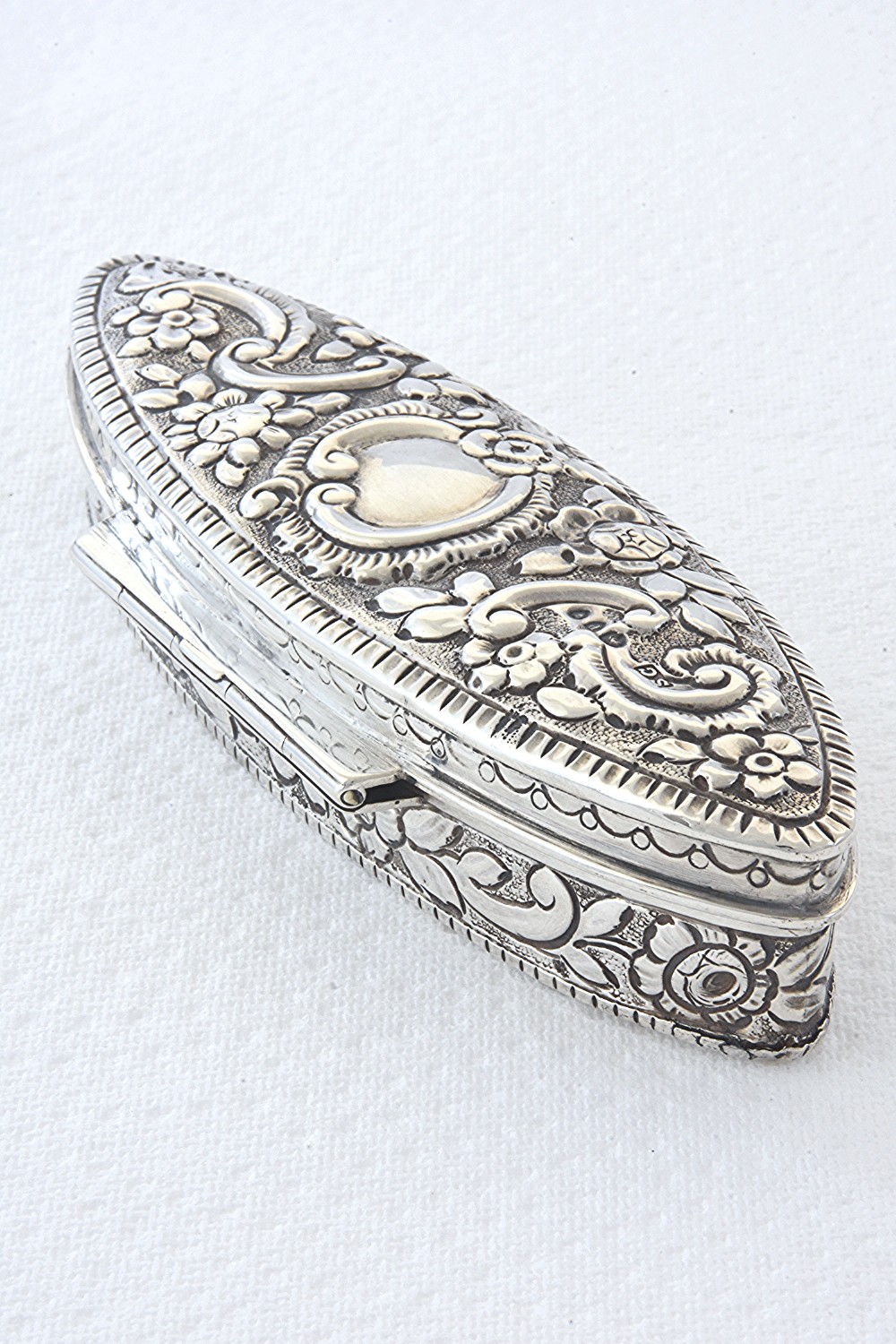 Victorian Silver Trinket Box 1890