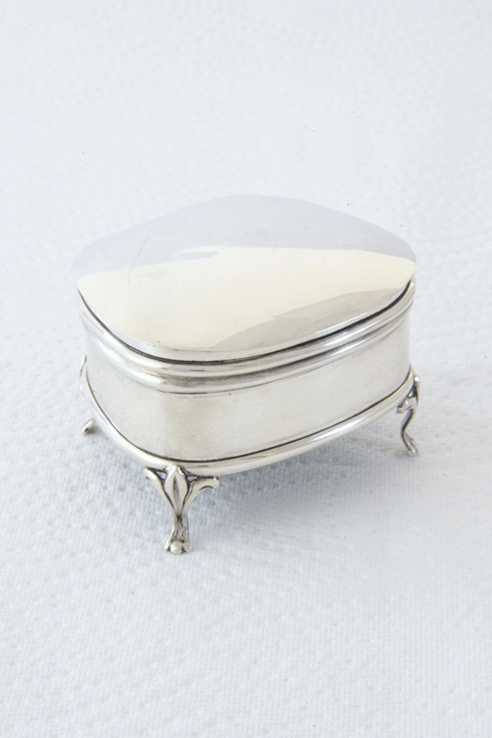 George V Silver Trinket Box – Chester 1918