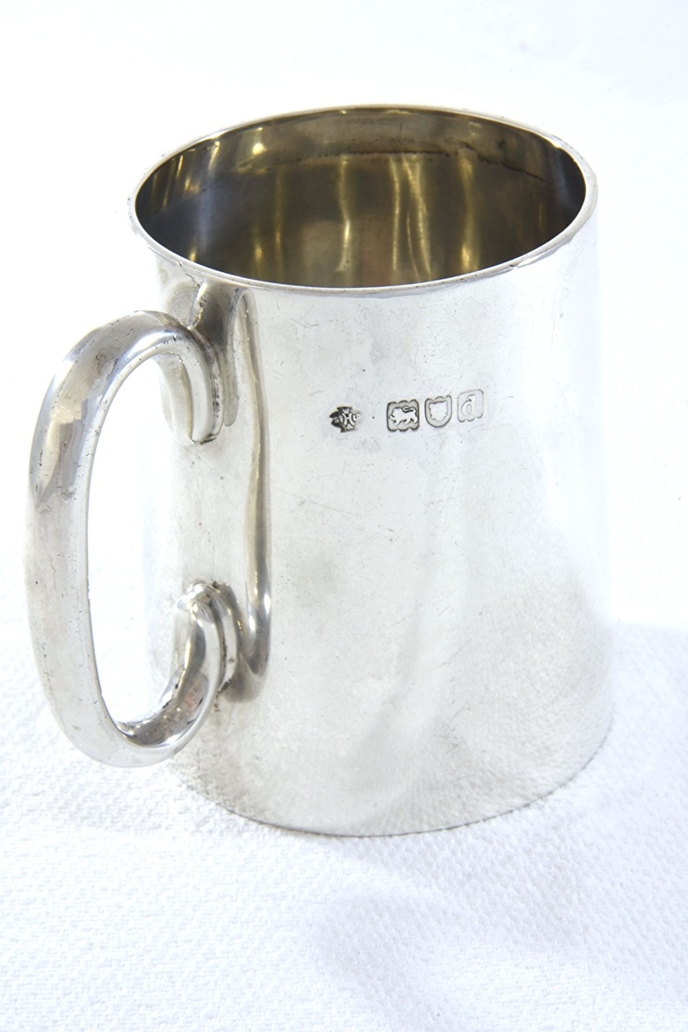 Victorian Silver Christening Tankard 1899