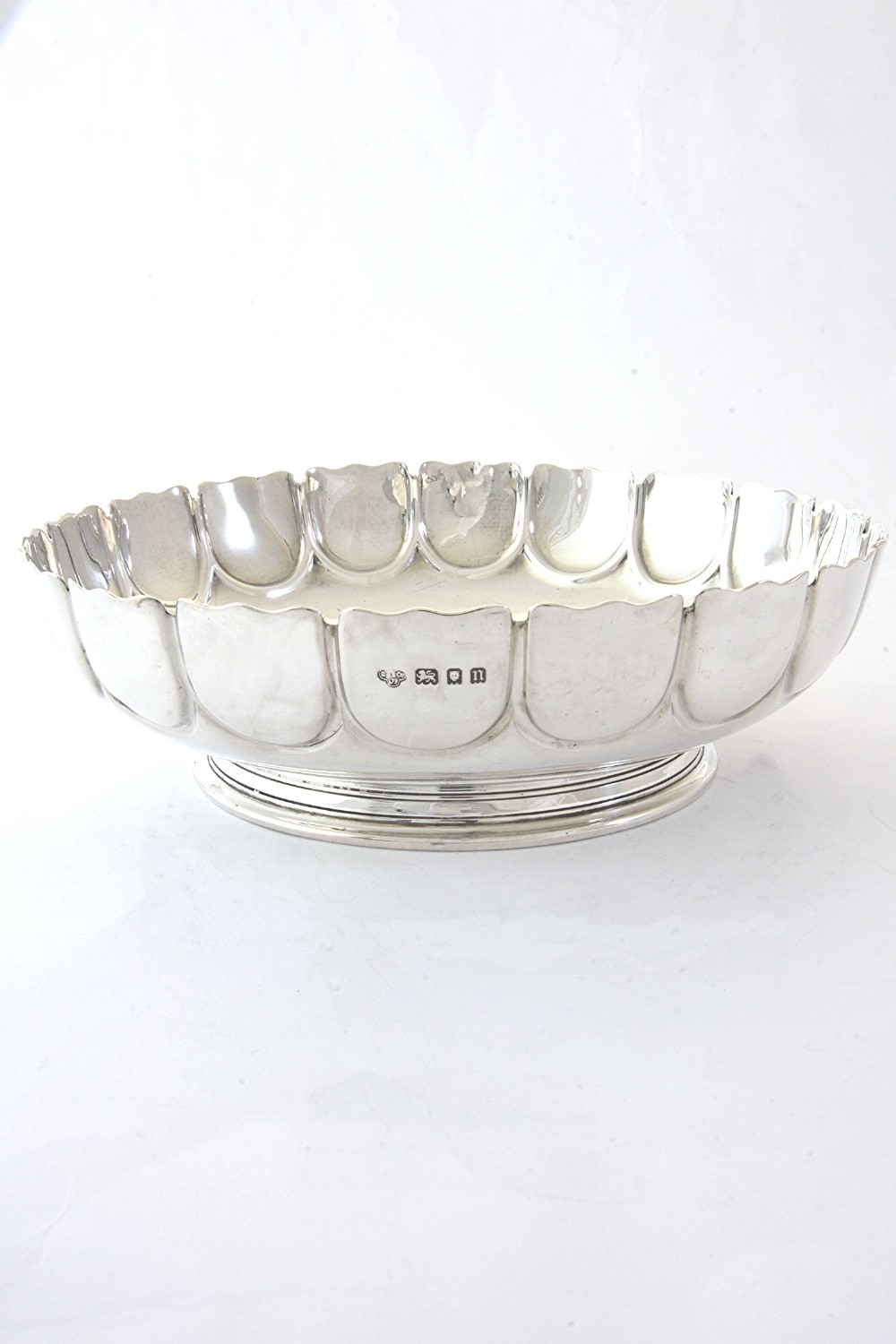 Large George V Silver Bowl 1928
