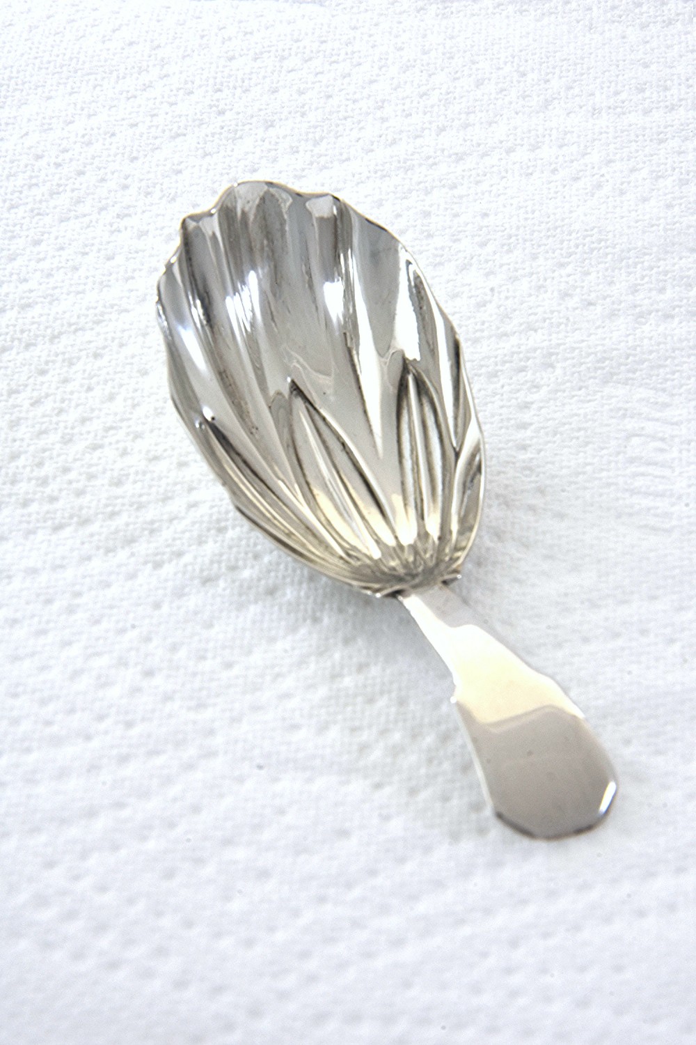 George III Silver Caddy Spoon 1808