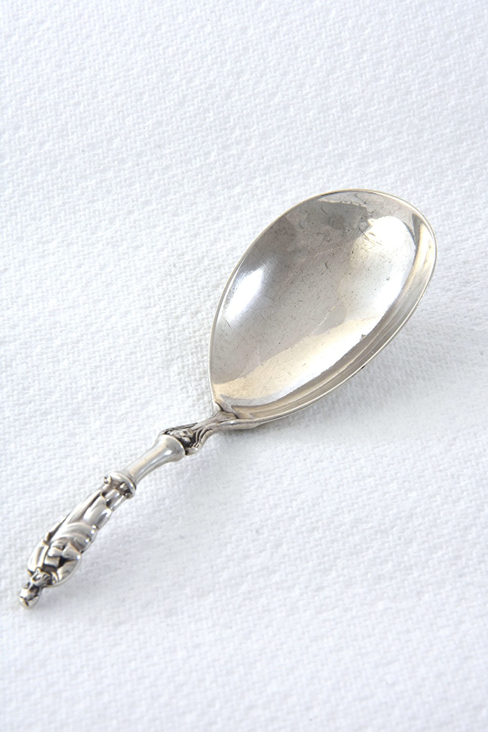 Victorian Silver Apostle Tea Caddy Spoon 1881