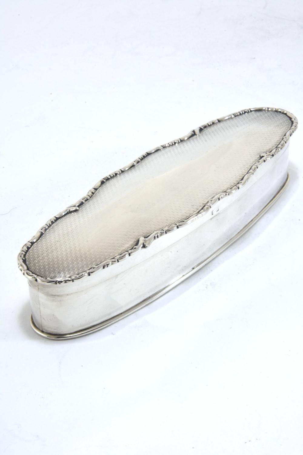 Edwardian Silver Trinket Box 1910