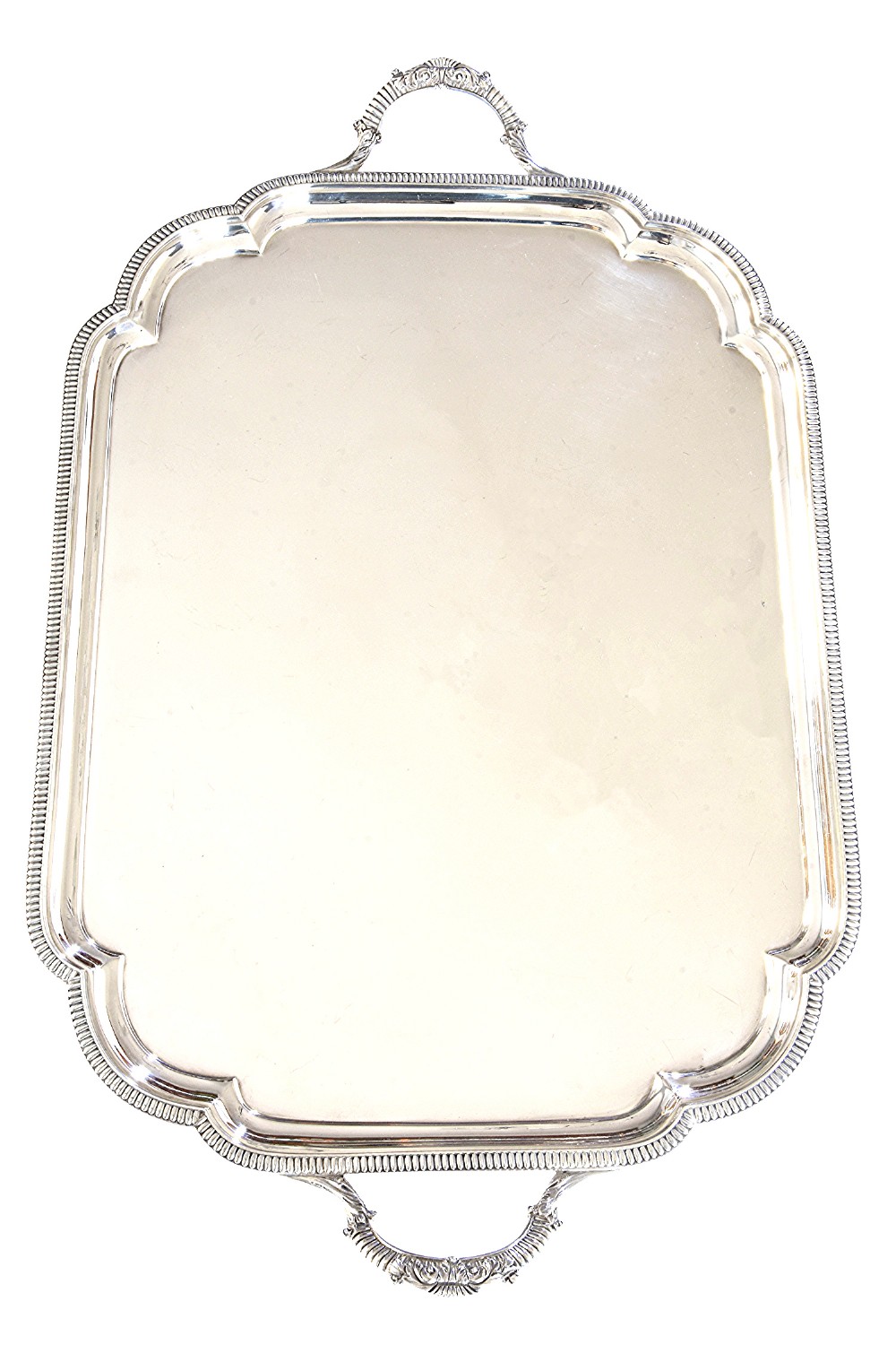 Large Twin Handled Sterling Silver Tray 1925