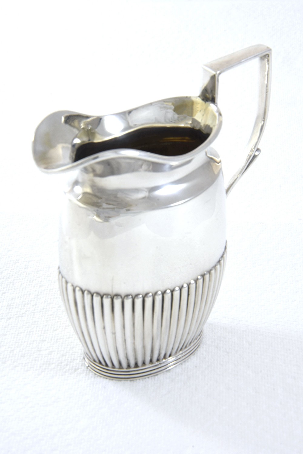 Victorian Silver Cream Jug 1890
