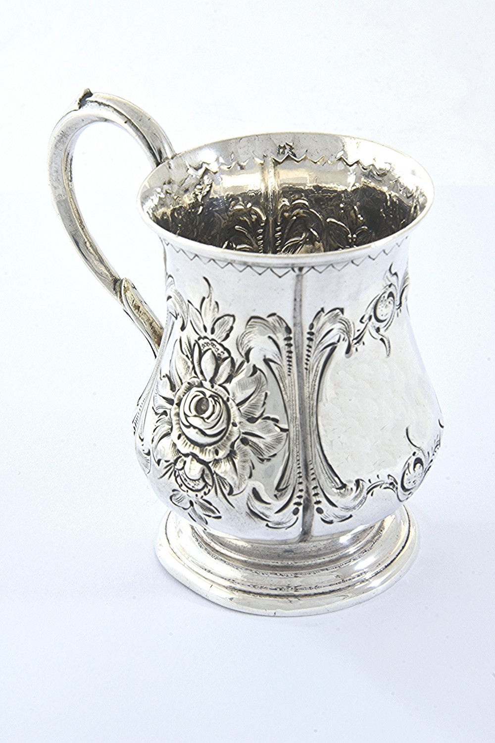 Victorian Silver Christening Mug 1858