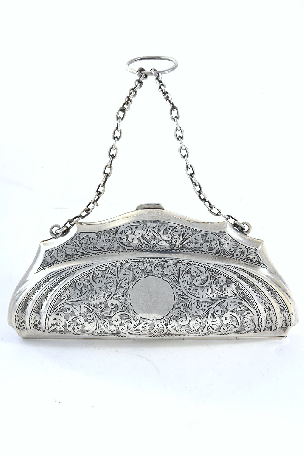 George V Silver Evening Purse 1919