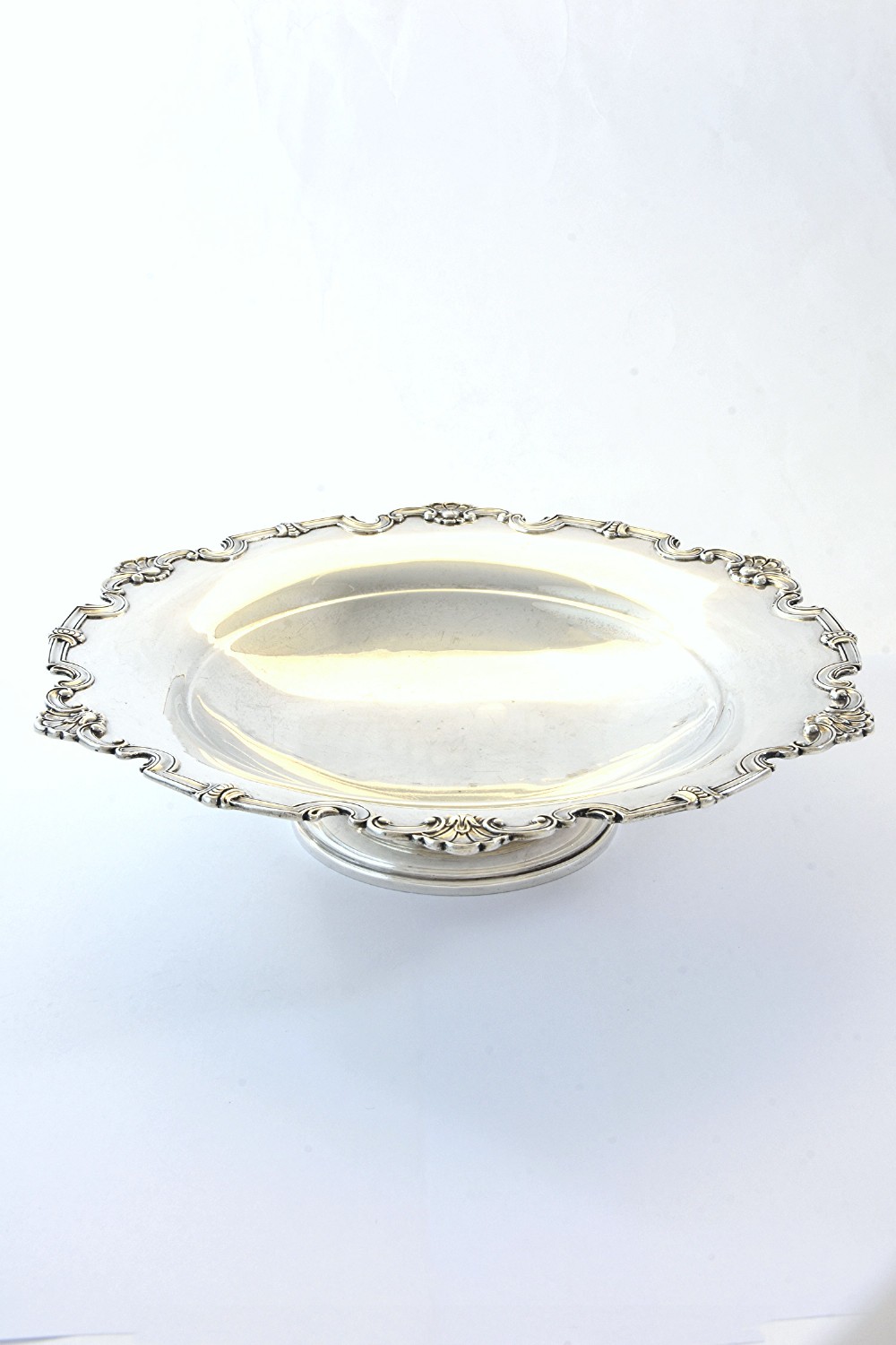 George V Silver Pedestal Bowl – Mappin & Webb - 1935