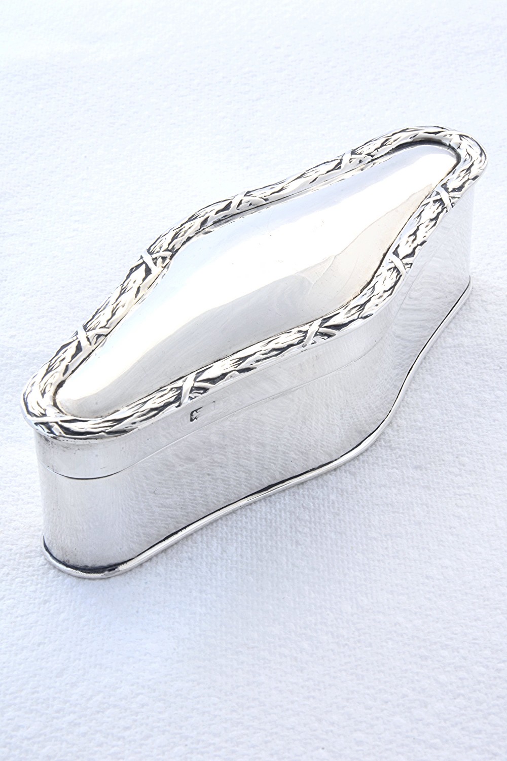 Edwardian Silver Trinket Box 1906