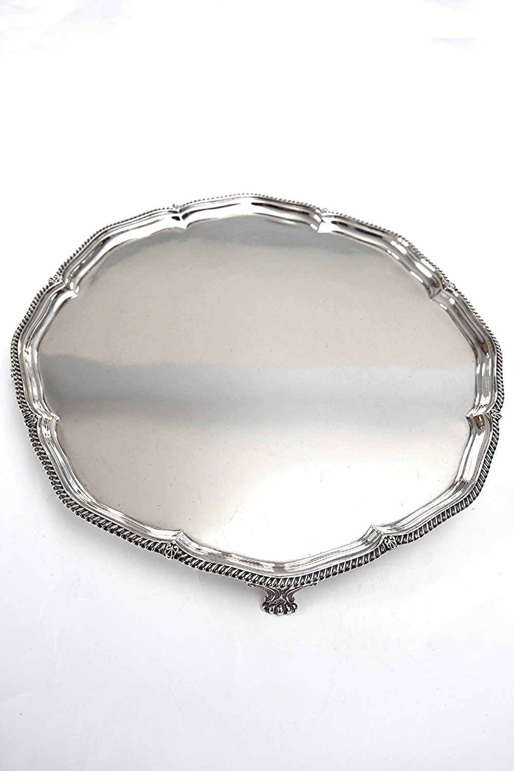 Antique Silver Salver 1918
