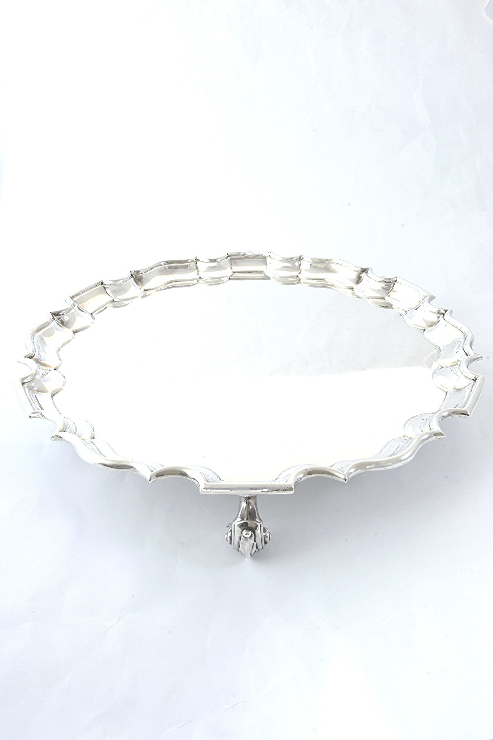 Large Edwardian Silver Salver 1909