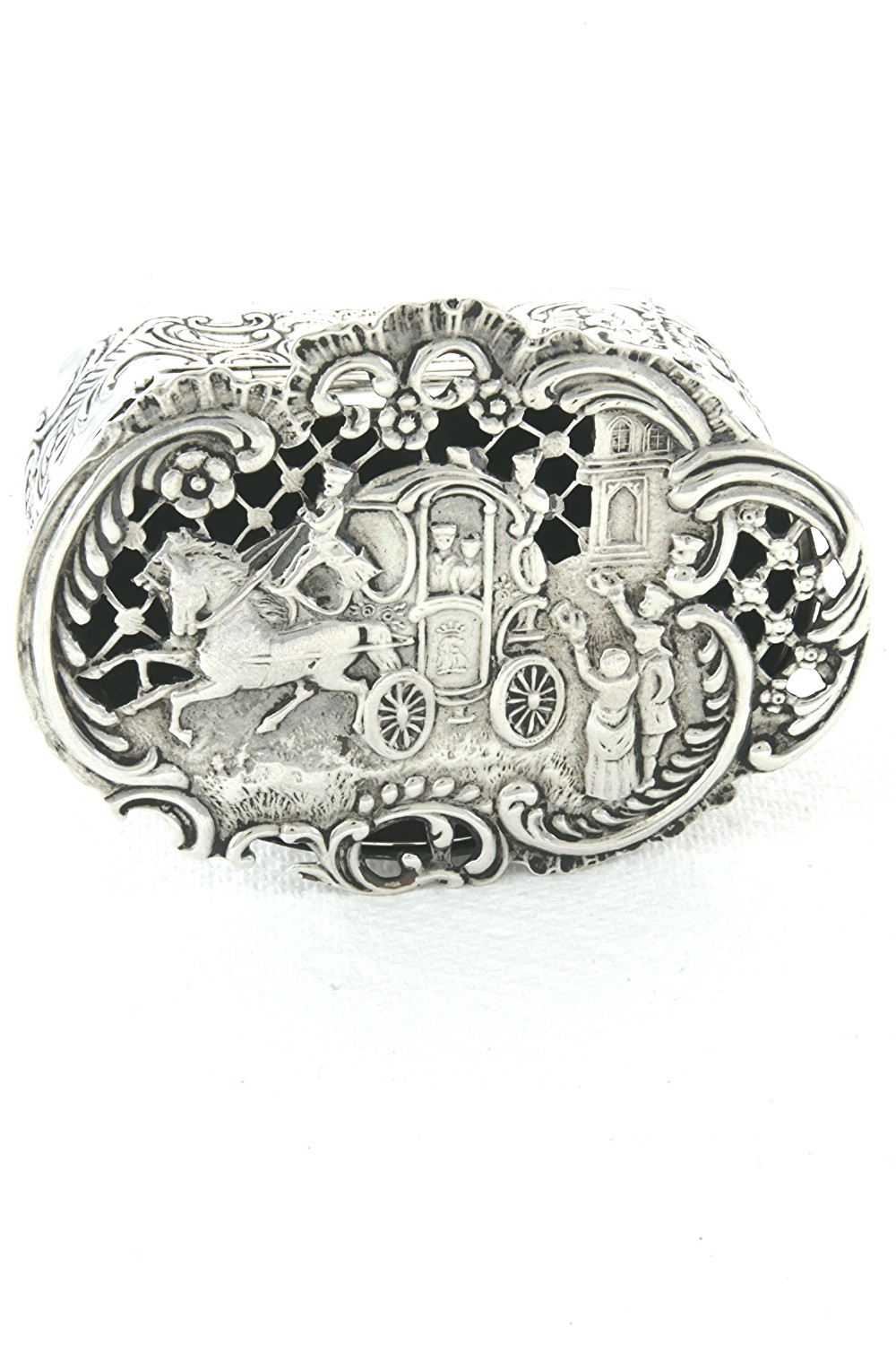 Edwardian Silver Potpourri Box - 1905