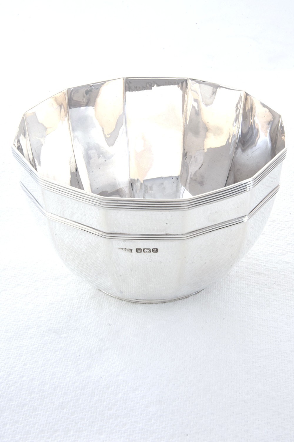Edwardian Silver Sugar Bowl 1905