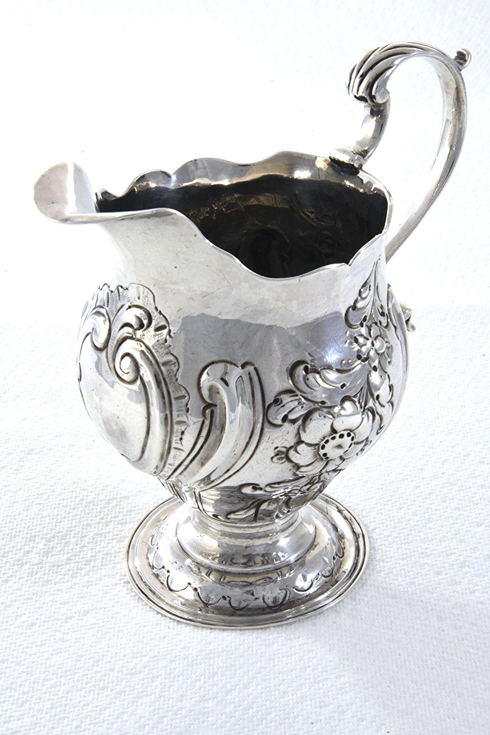 George II Silver Cream Jug 1756