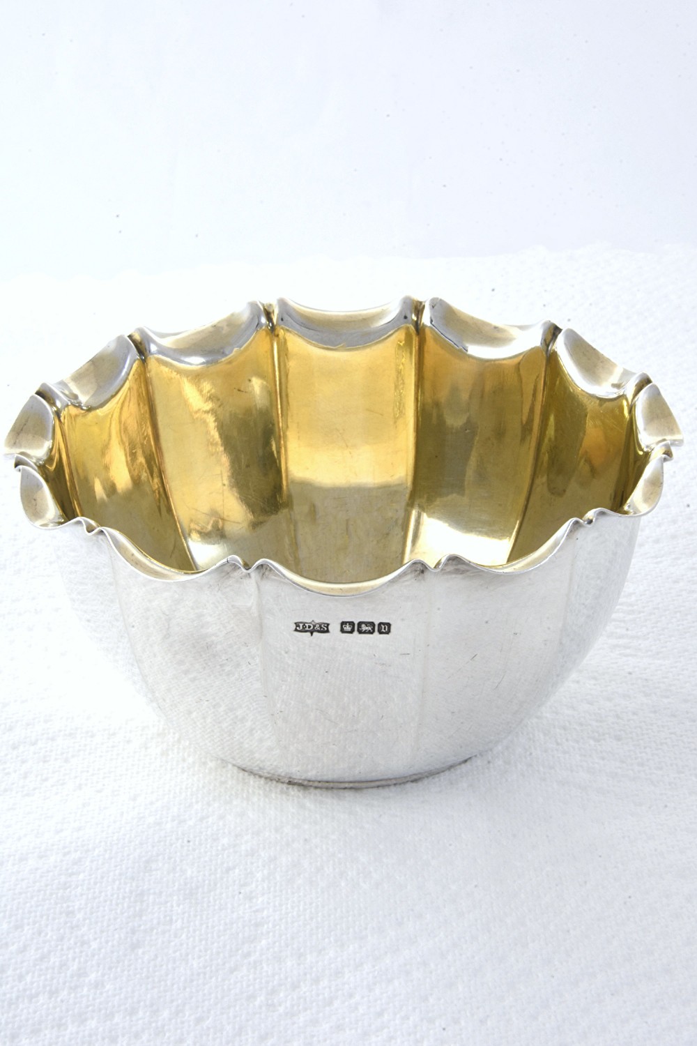 George V Silver Sugar Bowl 1913