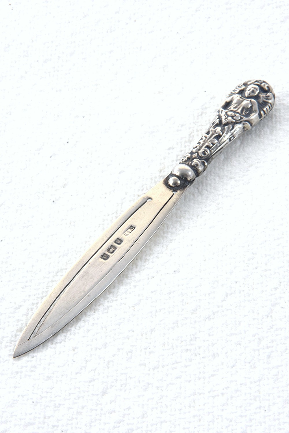 Edwardian Silver Bookmark (Angel) 1903