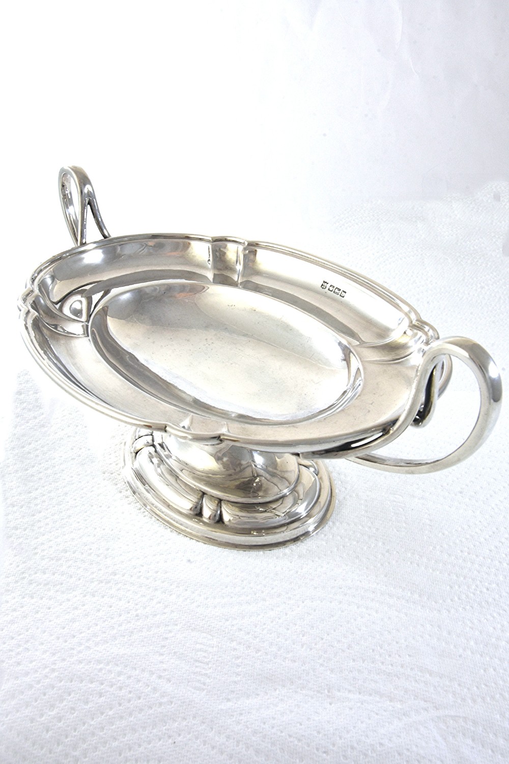 George V Silver Pedestal Dish 1914
