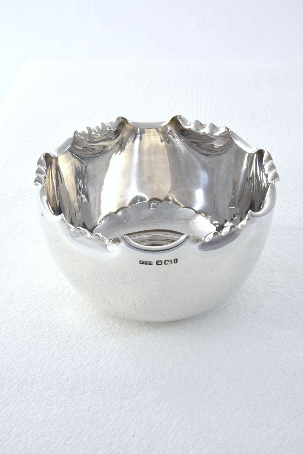 Edwardian Silver Sugar Bowl 1901