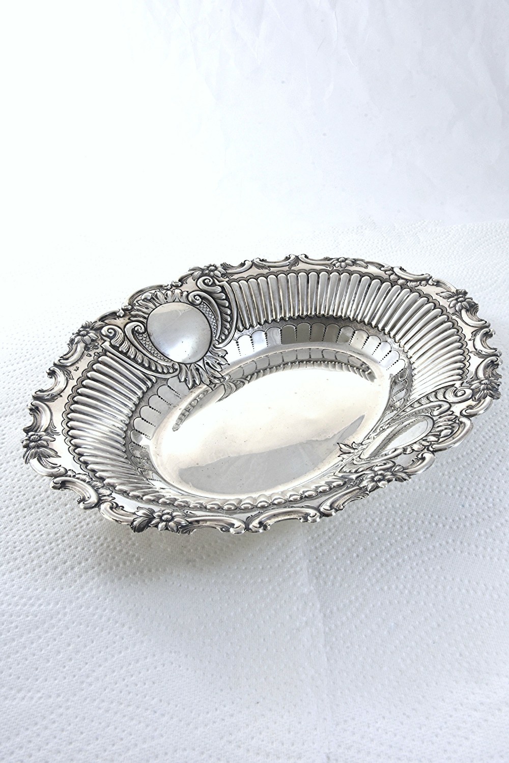 Large Victorian Silver Dish – Mappin & Webb - 1888