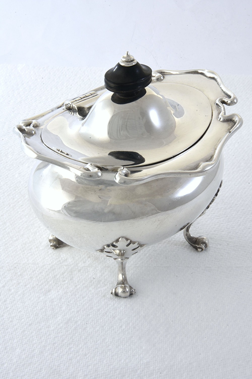 Edwardian Silver Tea Caddy 1905