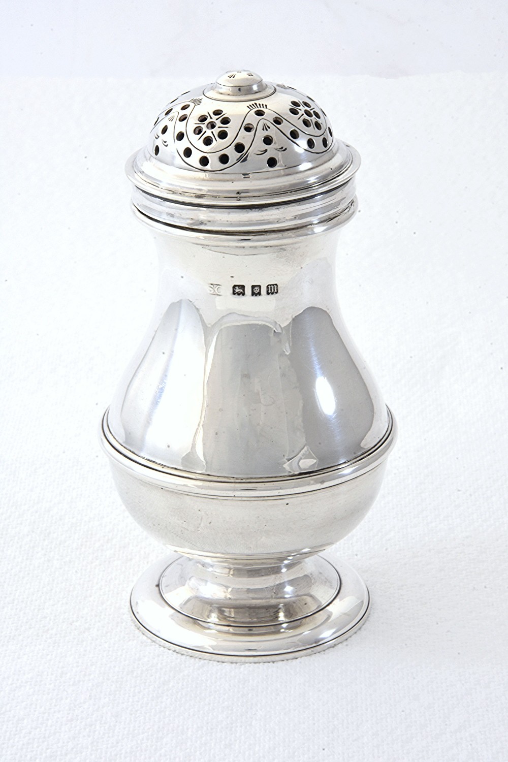 George V Silver Sugar Shaker - Garrard & Co - 1927