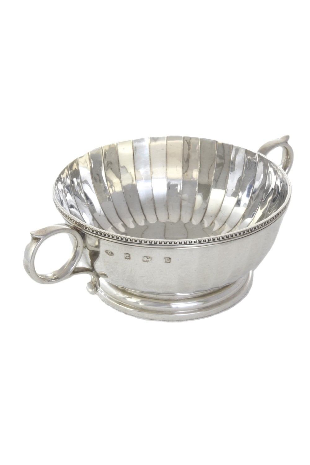 George V Solid Silver Twin Handled Sugar Bowl 1930