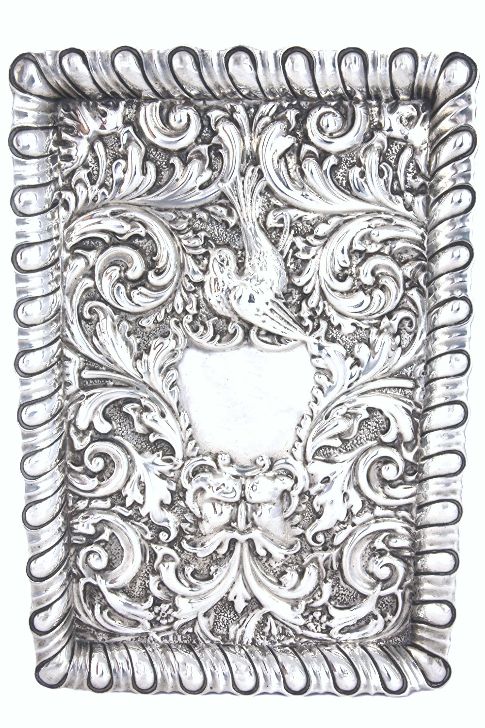 Edwardian Silver Dressing Table Tray 1905