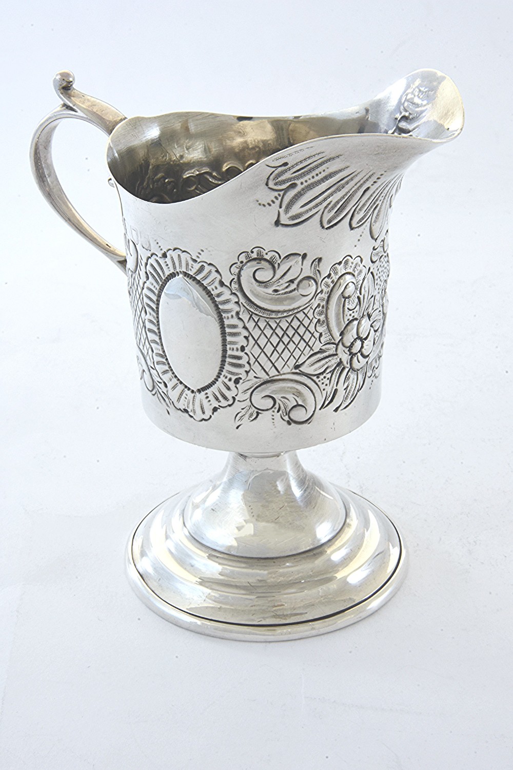Victorian Silver Cream Jug 1897