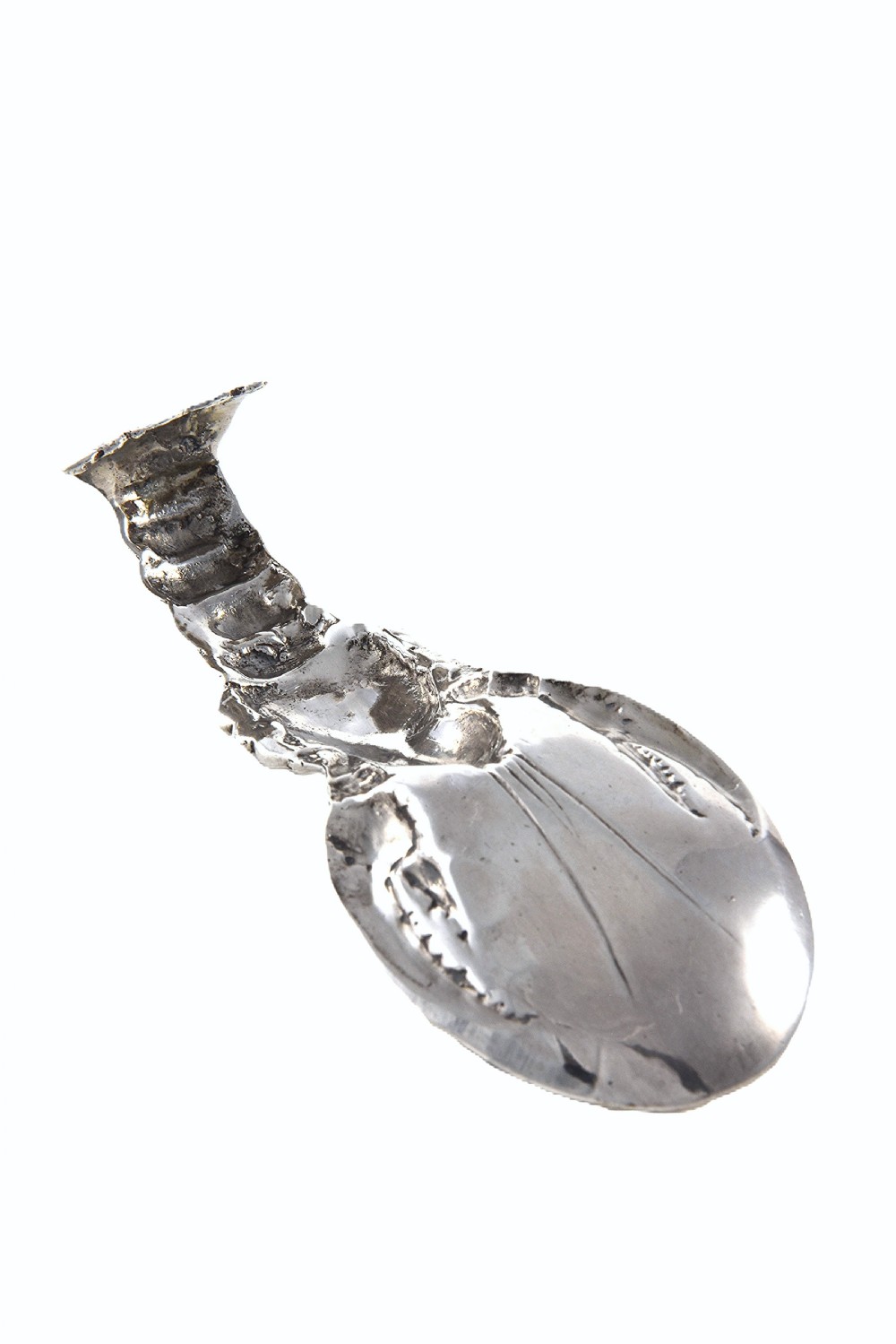Edwardian Silver Caddy Spoon 1901 View III