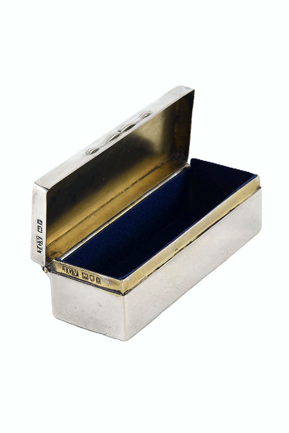 Edwardian Silver Ring Box 1910