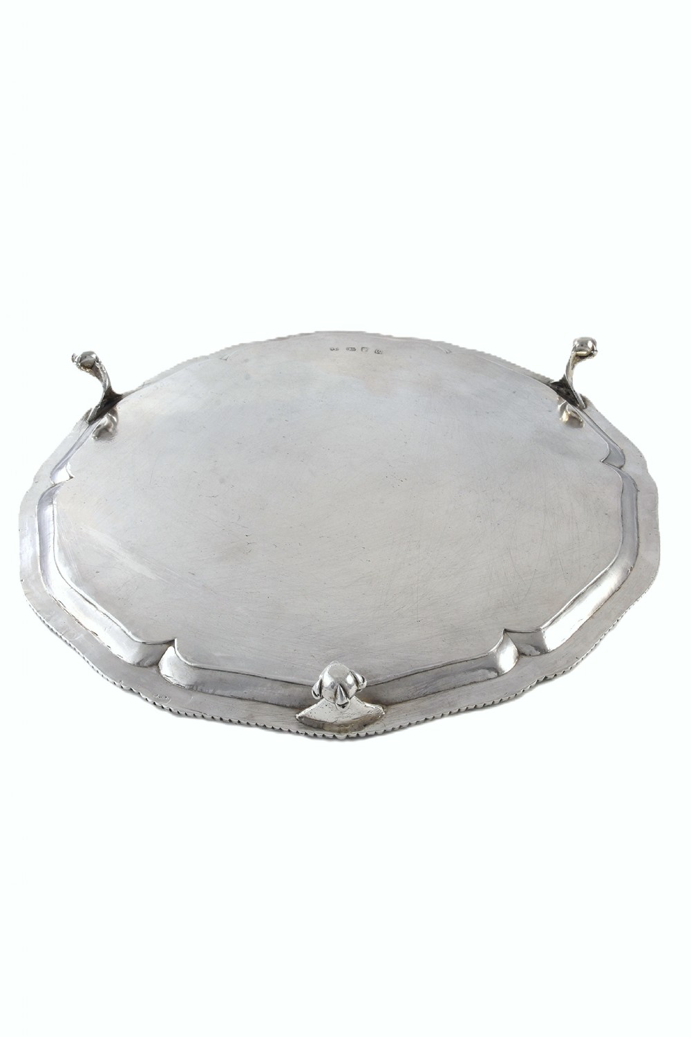 George III Silver Salver 1771 View III
