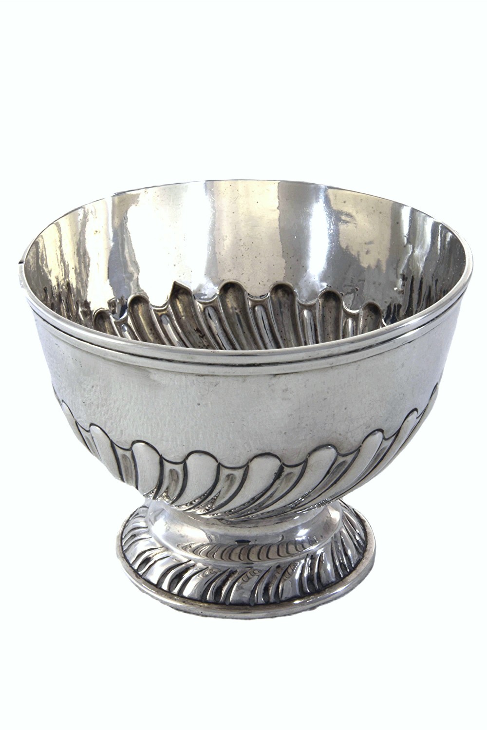 Victorian Silver Sugar Bowl 1896
