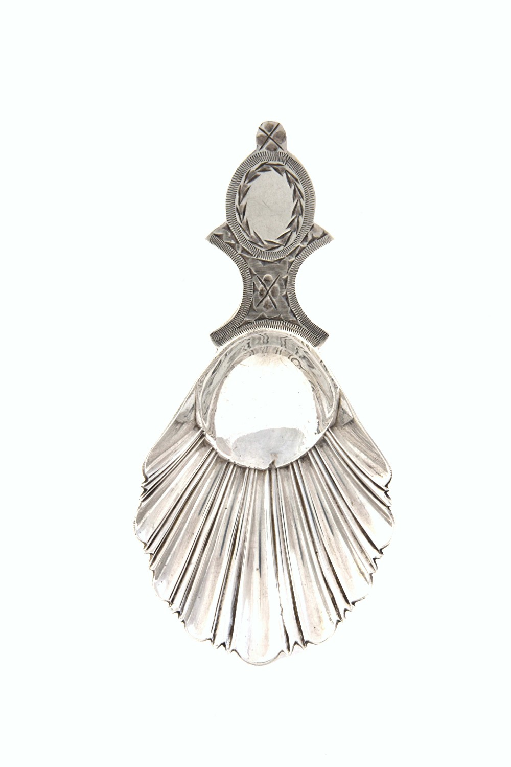Edwardian Silver Caddy Spoon 1910