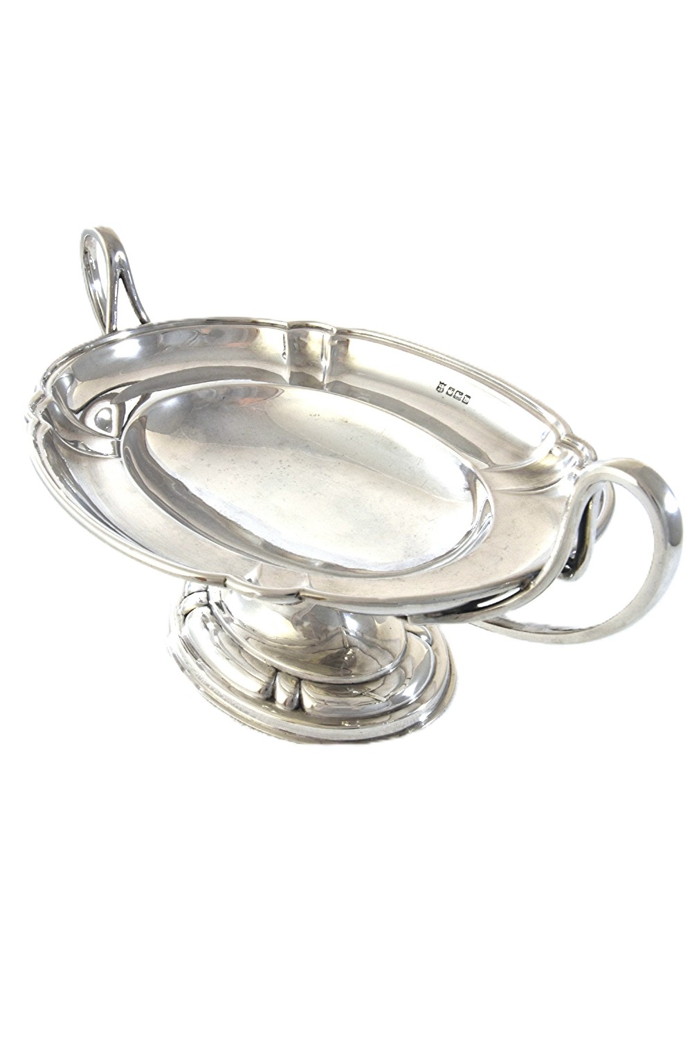 George V Silver Pedestal Dish 1914