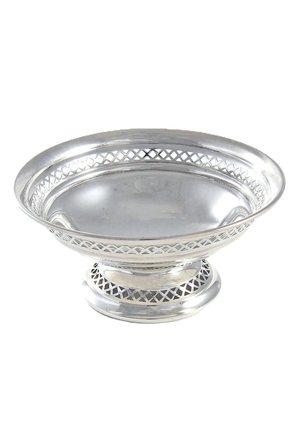 Edwardian Silver Bonbon Dish 1902