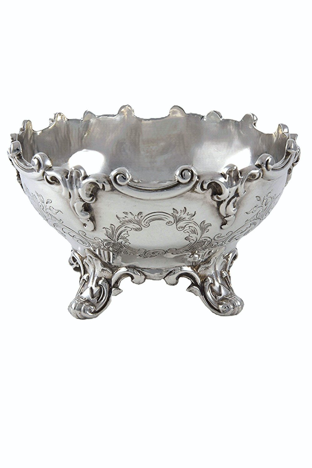 Victorian Silver Sugar Bowl 1849